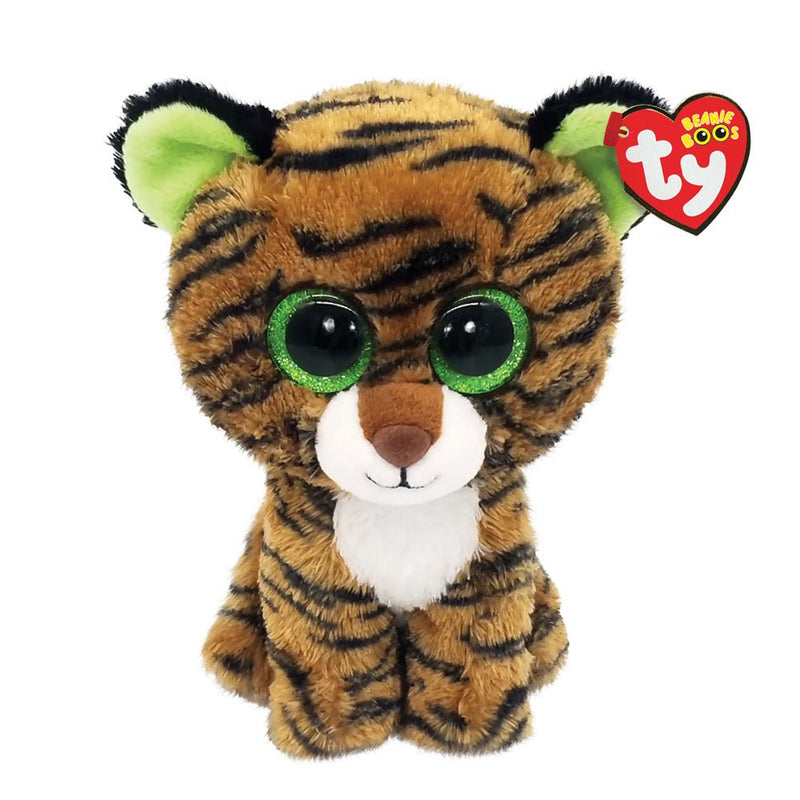 Ty Beanie Boos - Tiggy the Tiger (ojos de brillo) (tamaño normal - 6 pulgadas) 36387