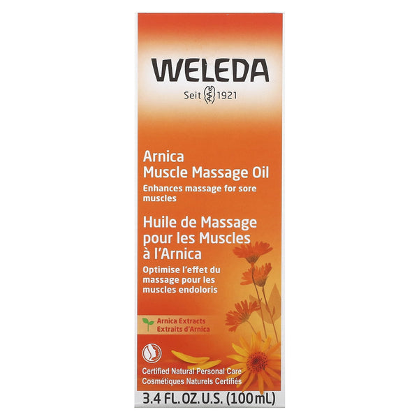 Weleda Arnica Massage Oil 3.4oz