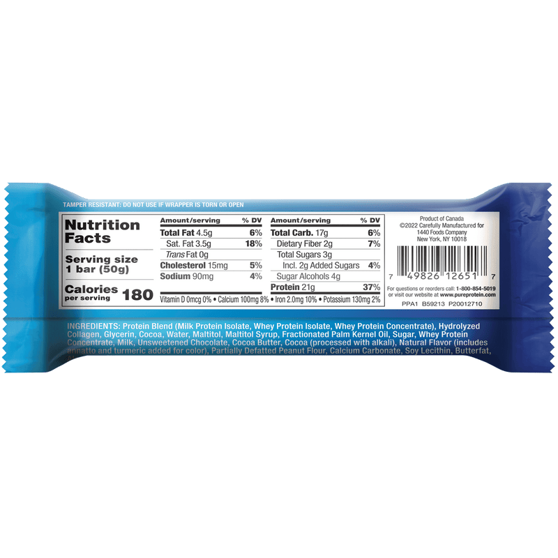 Pure Protein Bar Chocolate Deluxe 1.76oz