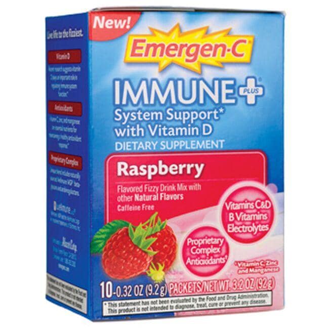 Emergen-C IMMUNE + Raspberry Pack 10ct
