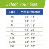 Manga de soporte de rodilla actimove rótula azul marina