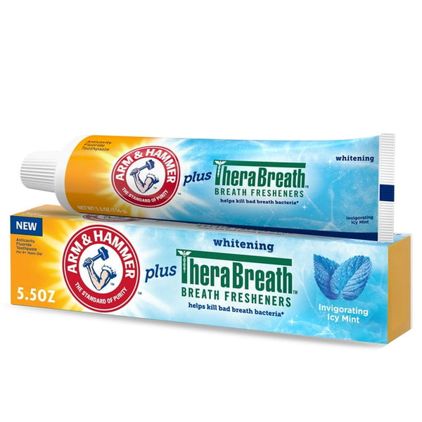 Therabreath Whitening Toothpaste Plus Therabreath Breath Fresheners Toothpaste 5.5oz