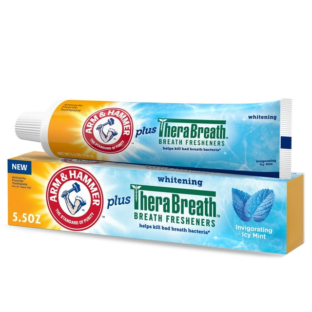 Therabreath Whitening Toothpaste Plus Therabreath Breath Fresheners Toothpaste 5.5oz