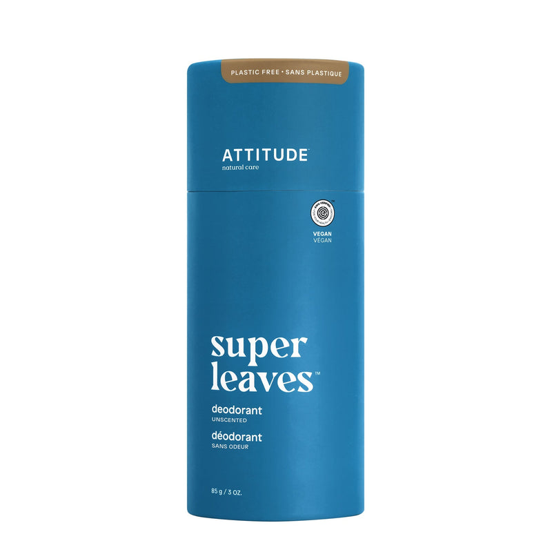Attitude Super Leaves Deodorant Unscented 5Oz