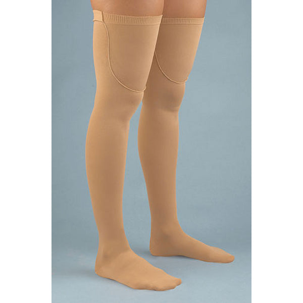Activa Anti Embolism Thigh High Closed Toe 18mmHg Beige