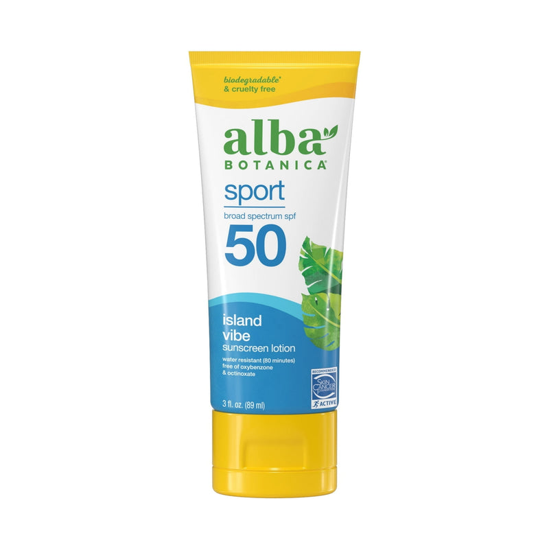 Alba Botanica Fragrance Free Sport SPF 45 Mineral Sunscreen