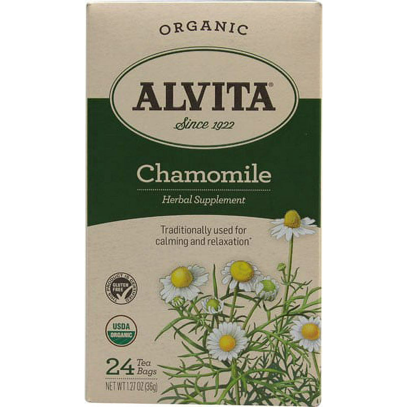 Alvita Organic Chamomille Tea Bags 24ct