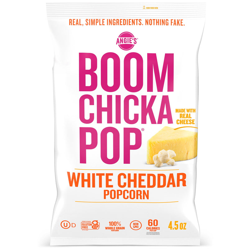 Angies Boom Chicka Pop White Cheddar Popcorn 4.5oz