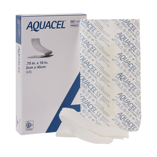 Convatec Aquacel Ribbon Gelling 0.75in x 18in 5ct 403770