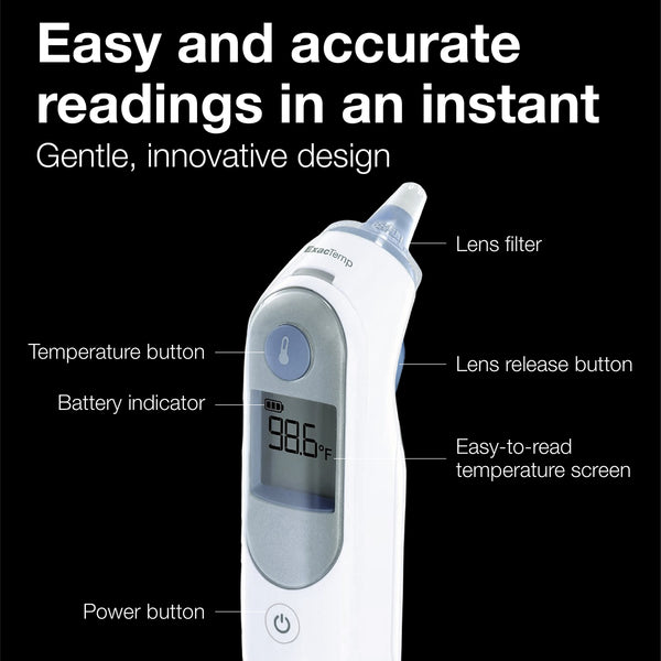 Braun Thermoscan 5 Ear Thermometer with ExacTemp Technology