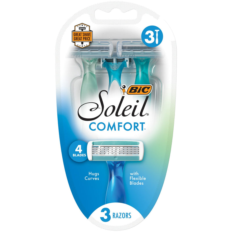 Bic Soleil Bella 4 Blades Razors desechables 3CT