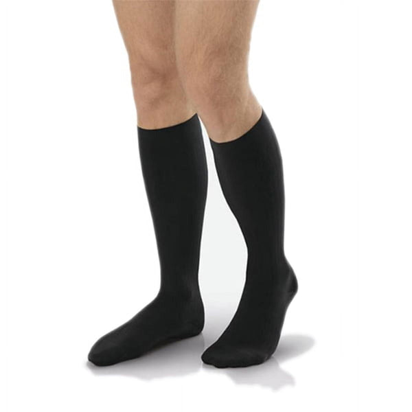 Jobst For Men Ambition Knee High Closed Toe 30-40 Black Long Size 6
