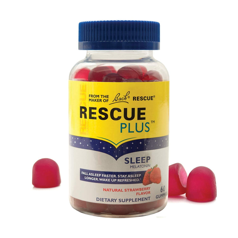Bach Rescue Plus Sleep Melatonin Sleep Gummies 60ct