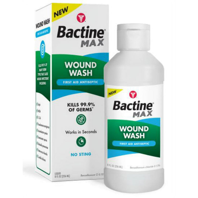 Bactine Max Wound Wash 8oz