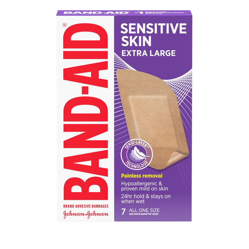 Band Aid Sensitive Skin Painless Remover 7ct