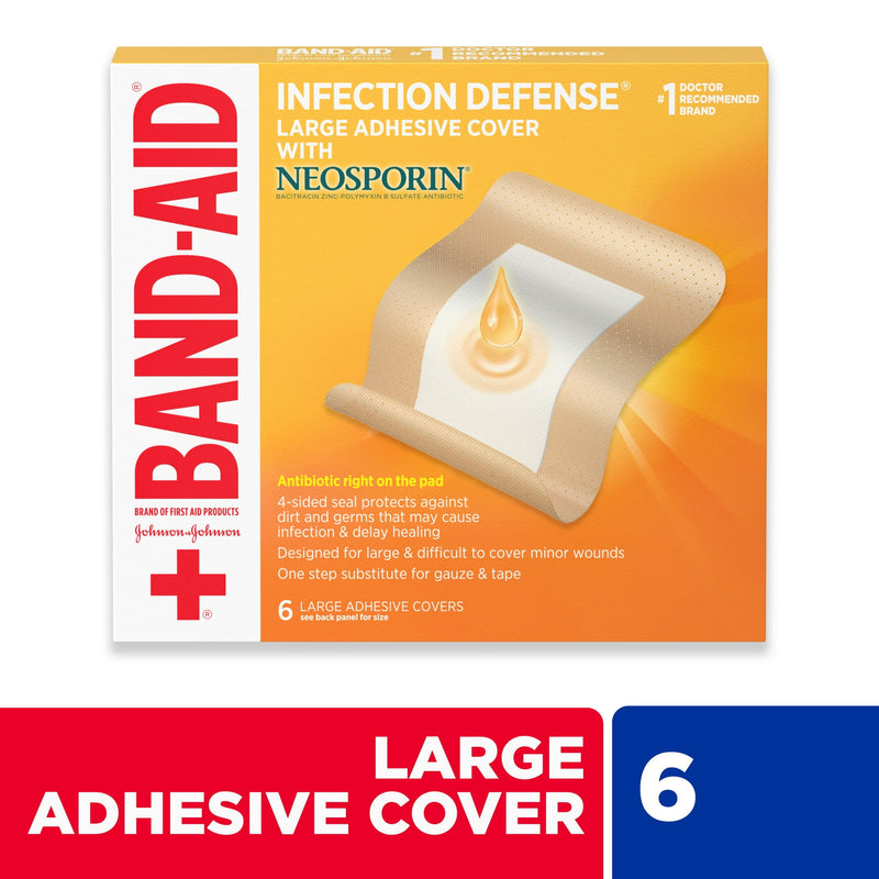 Band Aid With Neosporin L Bandages 6ct