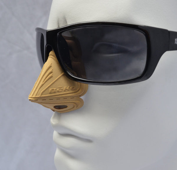 Beko Nose Guard Leather SML Black