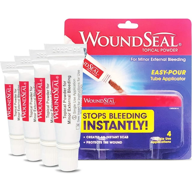 Woundseal Topical Powder 4 Pack