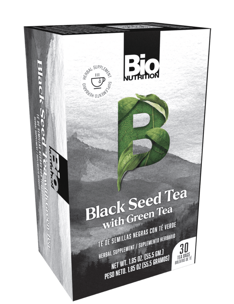 Bio Nutrition Black Seed Tea With Green Tea Bags 30 ct