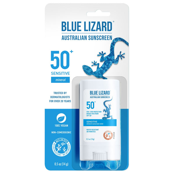Blue Lizard Sensitive Australian Mineral Sunscreen SPF 50 0.5 oz