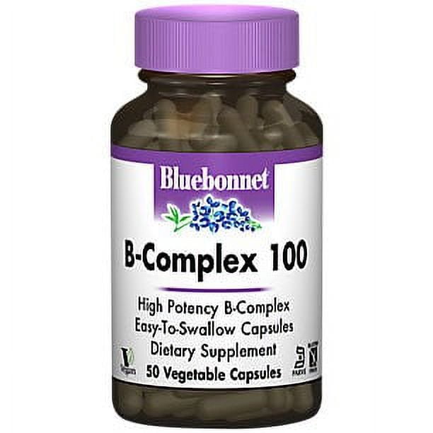 Bluebonnet B-Complex 100 Cápsulas 50CT
