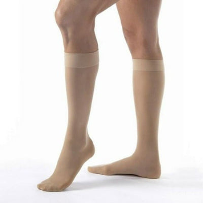 Jobst Ultrasheer Knee High Closed Toe 30-40 Natural