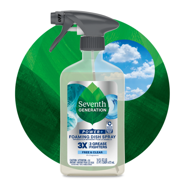 Seventh Generation Free & Clear Foaming Dish Spray With Pump