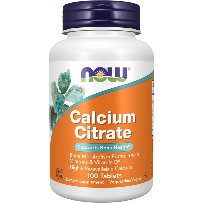 Now Calcium Citrate With Minerals