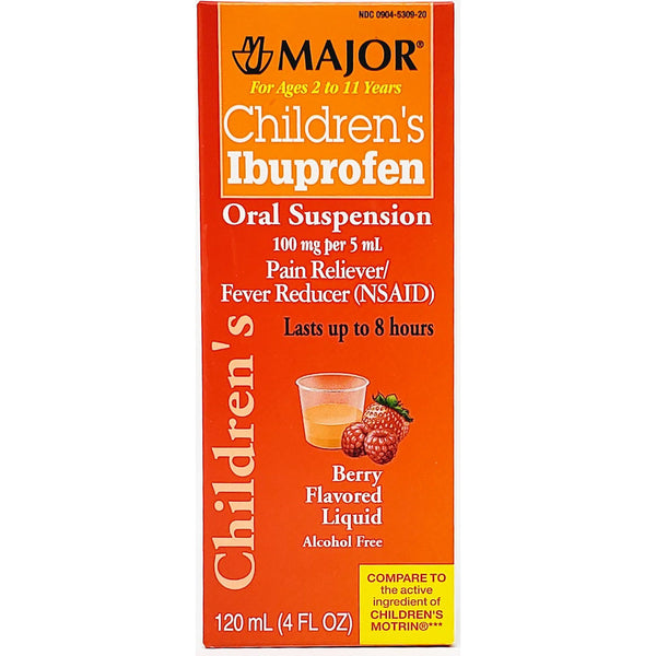 Major Children Ibuprofen Oral Suspension Berry 4oz