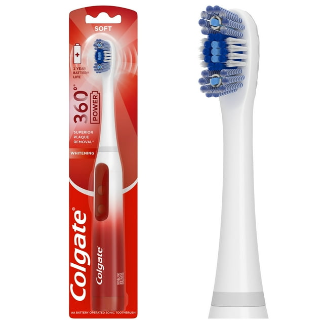 Colgate 360 Sonic Optic White Powered Toothbrush Soft
