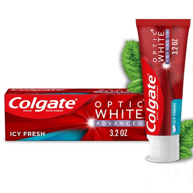Colgate óptico blanco avanzado helado fresco 3.2oz