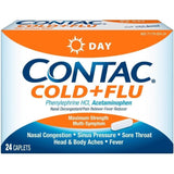 Contact Cold Flu Max Strength Non Drowsy Caplets 24ct