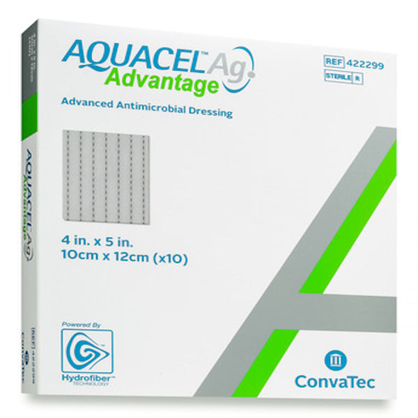 Convatec Aquacel Ag Advantage 4" x 5" 422299