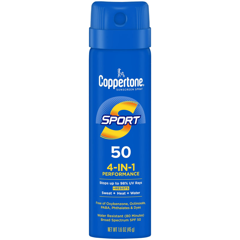 Coppertone Sport 4 In 1 Performance Sunscreen SPF 50 1.6oz