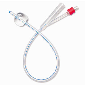 Medline Silicone Foley Catheter 18Fr 30cc 2 WayDYND11533