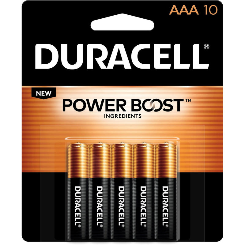 Duracell Copper AAA Alcaline Batteries 10ct