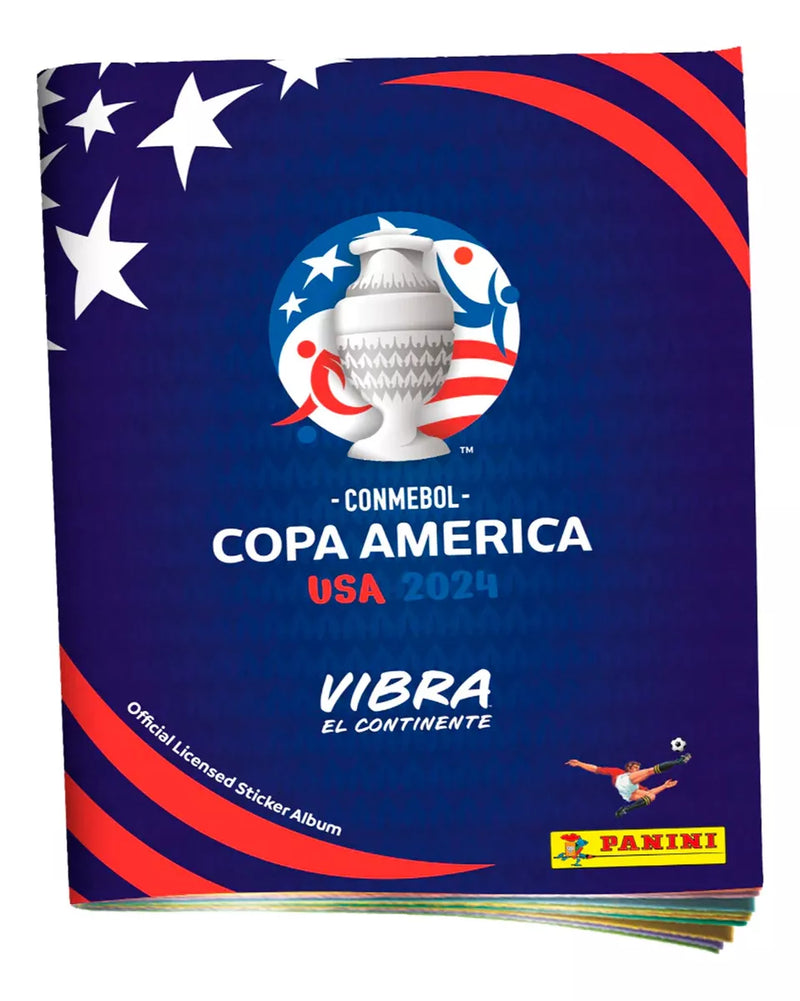 Panini Copa America USA 2024 álbum Soft Cover