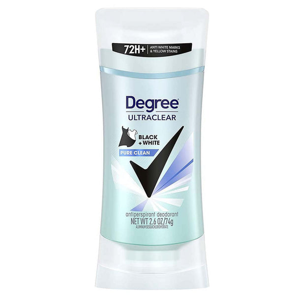 Degree Ultra Clear Black & White Pure Clean Deodorant 2.6oz