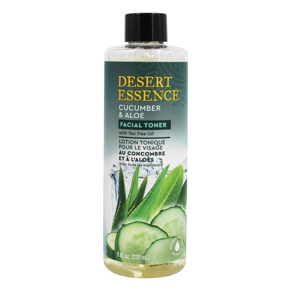 Desert Essence Facial Toner Cucumber & Aloe 8oz