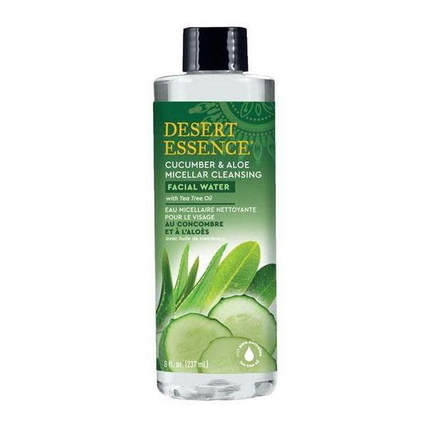 Desert Essence Micellar Water Cucumber & Aloe 8oz