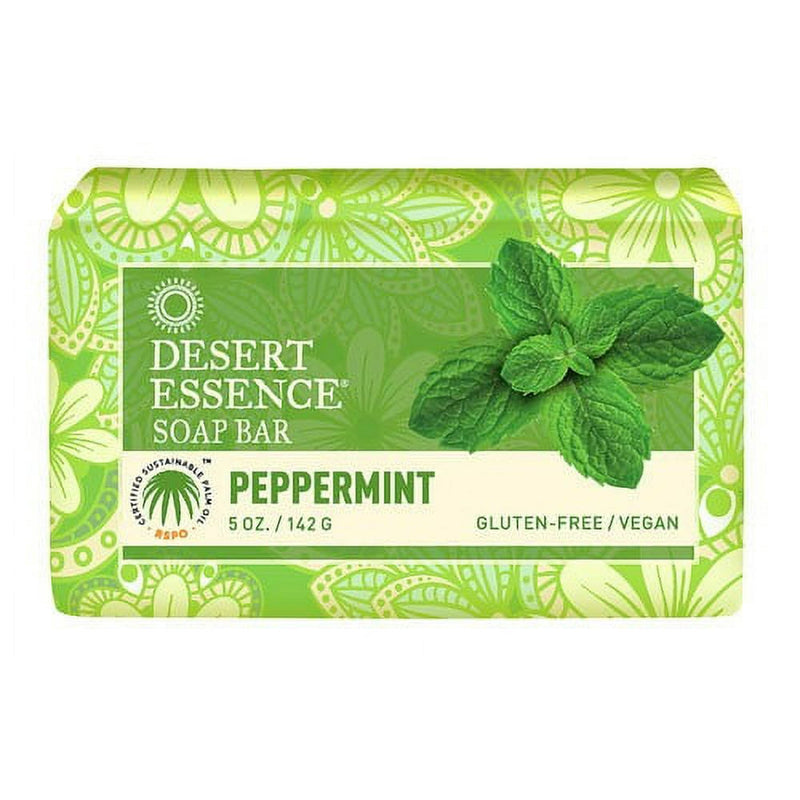 Desert Essence Soap Bar Peppermint 5oz