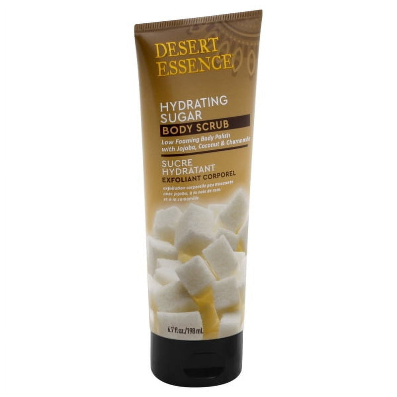 Desert Essence Body Scrub Hydrating Sugar 6.7oz