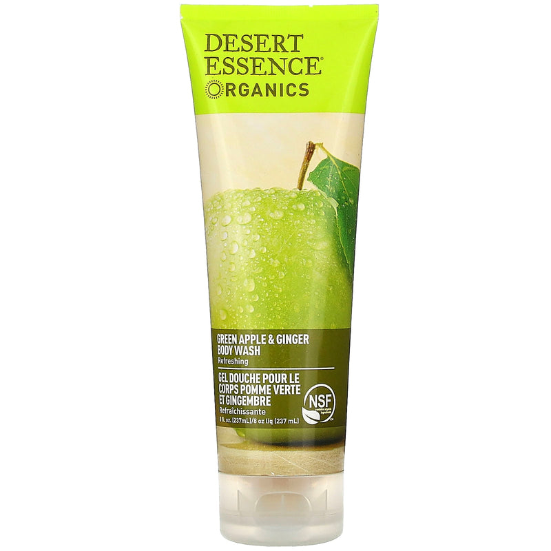 Desert Essence Body Wash Apple & Ginger 8oz