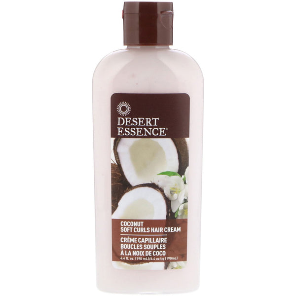 Desert Essence Hair Cream Coconut 6.4oz