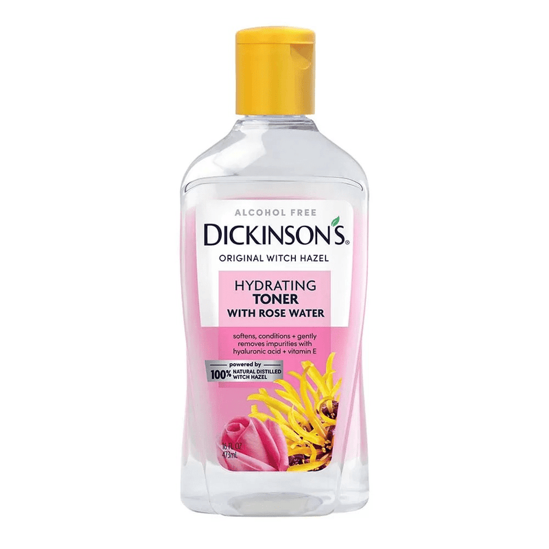 Dickinson's Witch Hazel Hydrating Toner With Rose Water 16oz