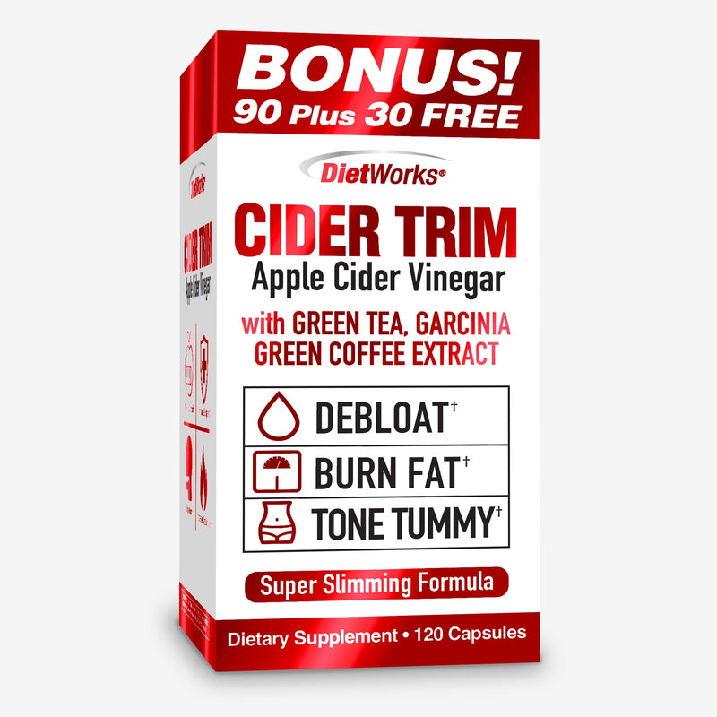 DietWorks Apple Cider Vinegar Capsules 90ct