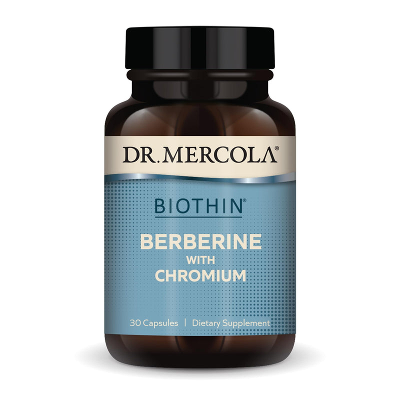 Dr. Mercola Biotin Berberine With Chromium Capsules 30ct