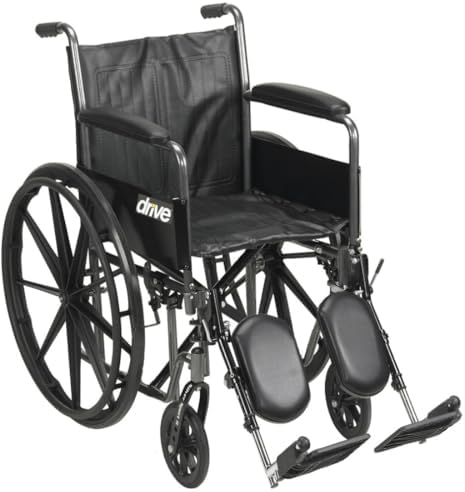 Drive Medical Silver Sport 2 Wheelchair 18 Inch Seat