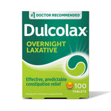 Dulcolax Laxative Overnight Relief Tablets 100ct