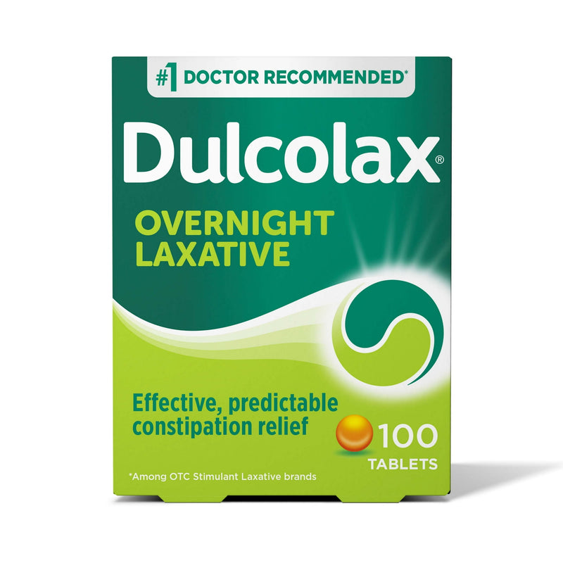 Dulcolax Laxative Overnight Relief Tablets 100ct
